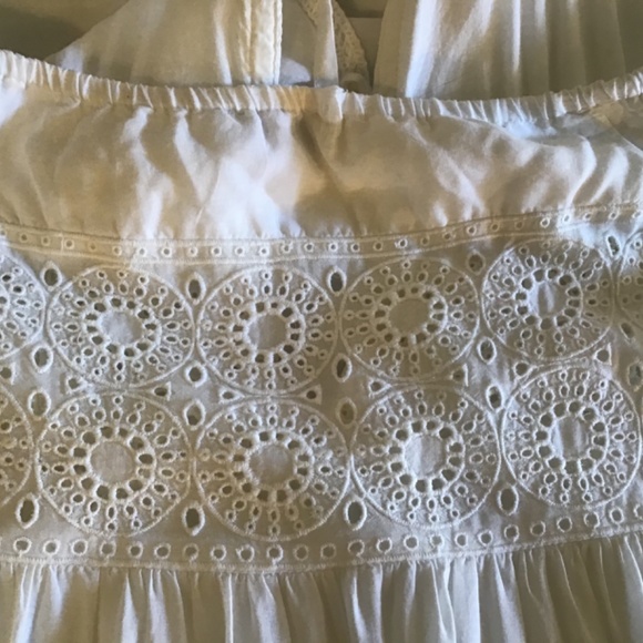 Lundi sundress white s/xs lots of crochet details - Picture 4 of 6